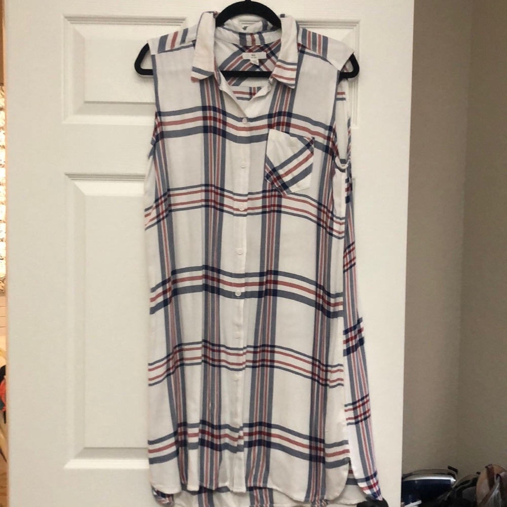 Plaid tunic or dress